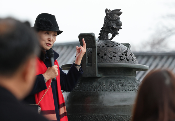 '왕실 권위' 상징 근정전 향로 복원