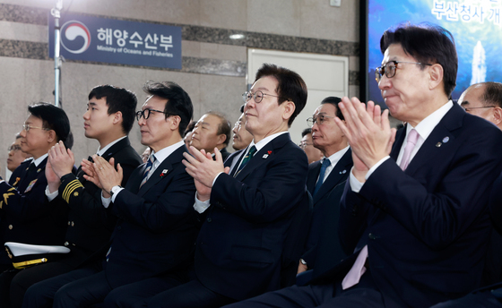 이재명 대통령, 해양수산부 청사 개청식