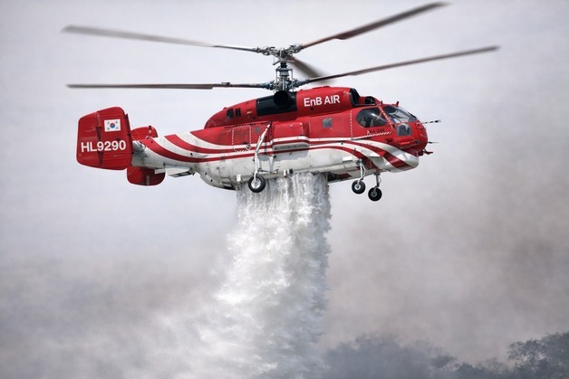 경주시, 산불진화헬기 임차 기간 연장