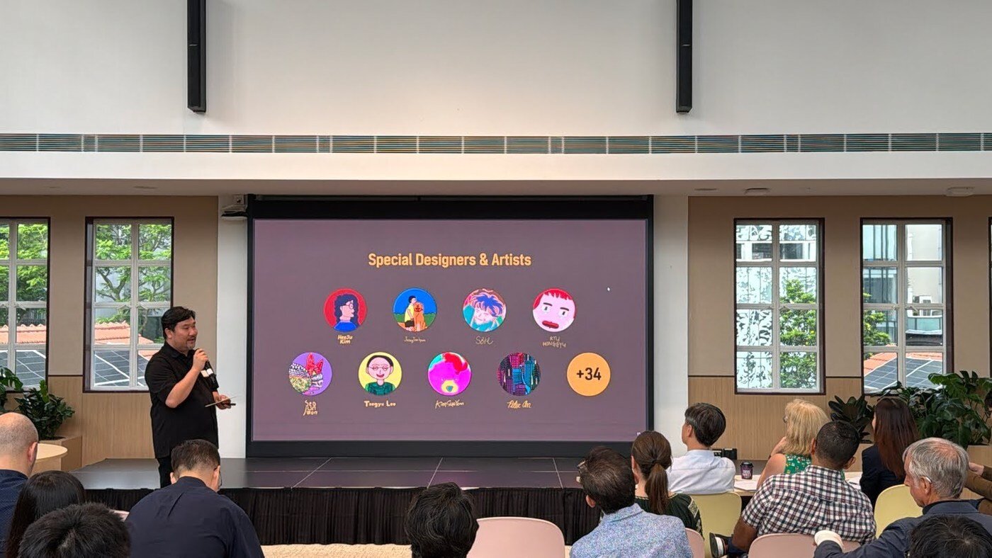 본문 이미지 - 남장원 대표 TS2 데모데이 현장 발표 / 사진=키뮤스튜디오 제공