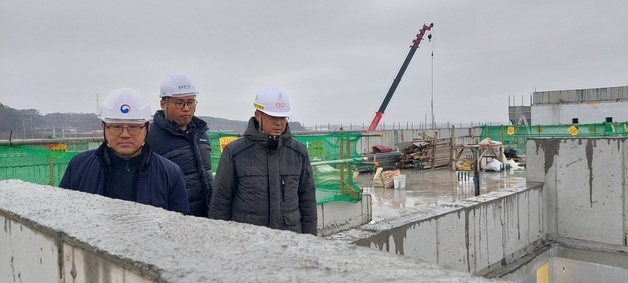 고용노동부 서산출장소, 태안 건설현장 불시 점검…중대재해 예방 총력