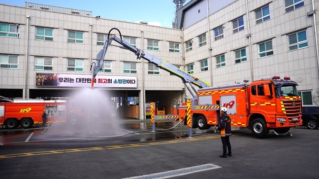 청주서부소방서, 무인파괴방수차 도입…1월부터 운용