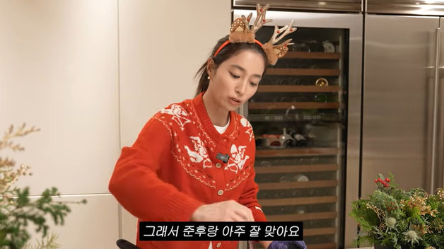 이민정 "난 미국 초딩 입맛…아들 준후랑 잘 맞아" 웃음