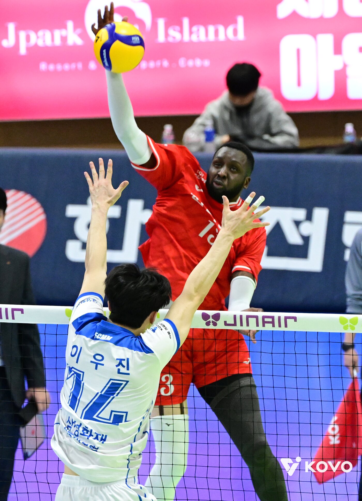 본문 이미지 - 한국전력 쉐론 베논에반스. (KOVO 제공)