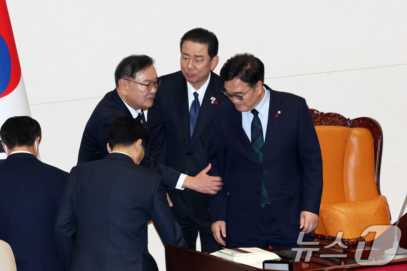 (서울=뉴스1) 이승배 기자 = 23일 오후 서울 여의도 국회에서 열린 제430회국회(임시회) 제2차 본회의에서 최수진 국민의힘 의원이 정보통신망 이용촉진 및 정보보호 등에 관한 …