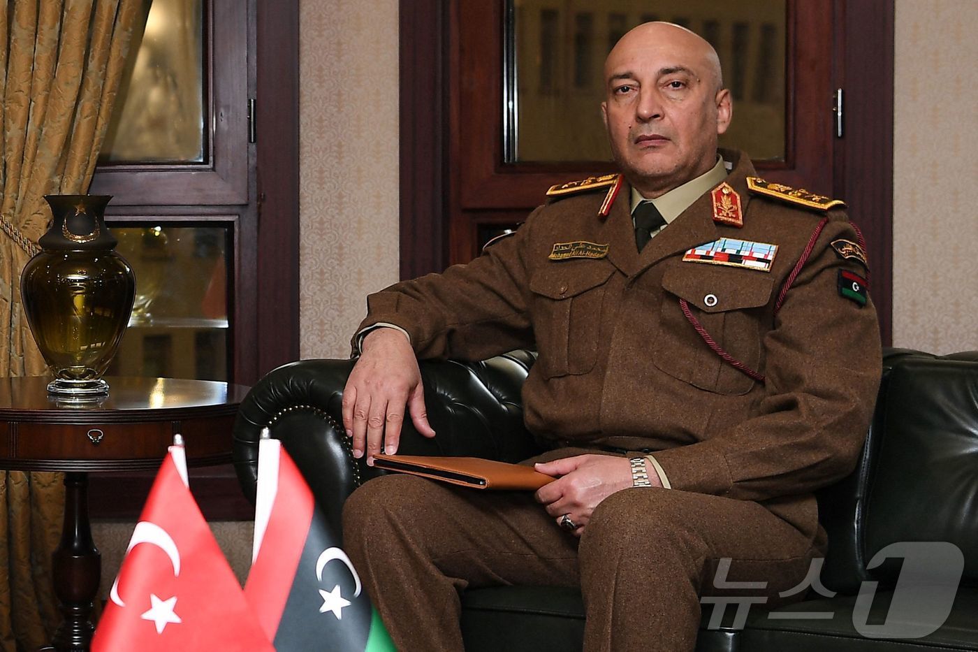 (앙카라 AFP=뉴스1) 윤다정 기자 = 리비아군 참모총장 무함마드 알리 아흐마드 알하닷. 2025.12.23.ⓒ AFP=뉴스1