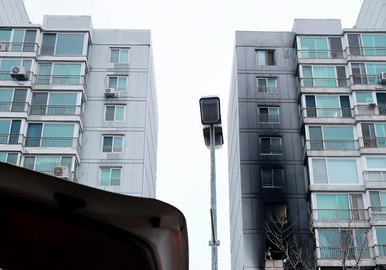 크리스마스 이브에 발생한 송파구 방이동 아파트 화재