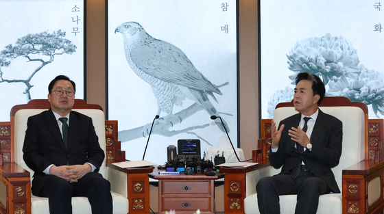 김태흠 충남지사 이장우 대전시장과 행정통합 회동