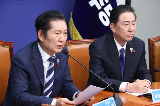 정청래 "통일교·2차 특검 이른 시일 처리" 지시…"연내처리 포함"