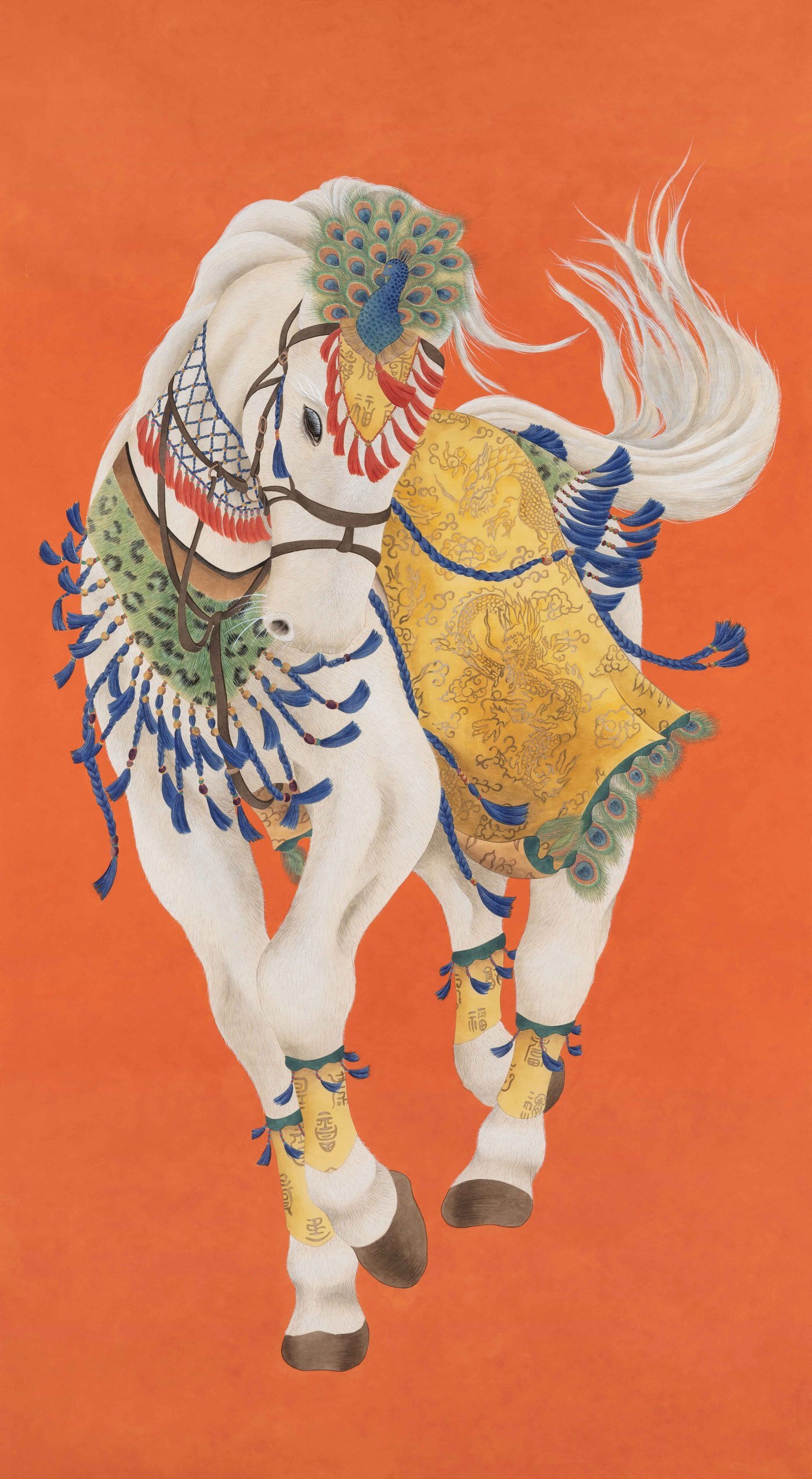 본문 이미지 - 박은주, 내일을향해_130x72cm,지본채색 (갤러리은 제공)