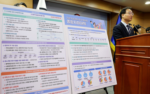 가습기살균제 참사 피해자 종합 지원대책 발표