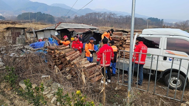 산림청, 취약계층에 '사랑의 땔감' 지원…자원 선순환 실천