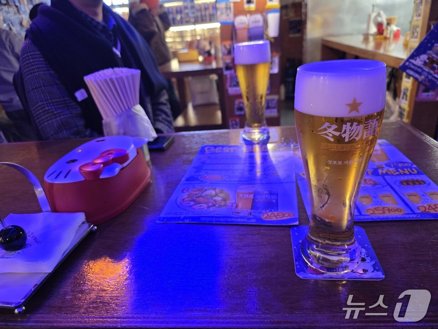 본문 이미지 - 삿포로 겨울이야기 팝업을 운영중인 을지로 간빠진새 매장. 뉴스1 ⓒ News1 이형진 기자