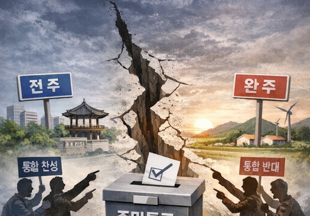 갈등만 키운 완주·전주 행정통합 논의…끝내 해 넘기며 '표류'