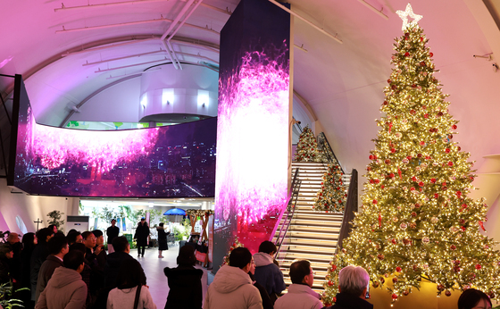 본격적인 크리스마스 분위기