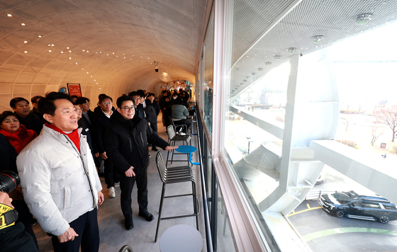 크리스마스 이브에 현장점검 나온 오세훈 시장