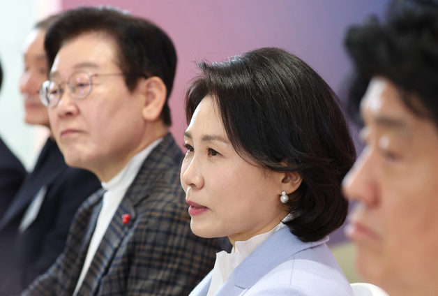 김혜경 여사. 희귀질환 가족 간담회 참석