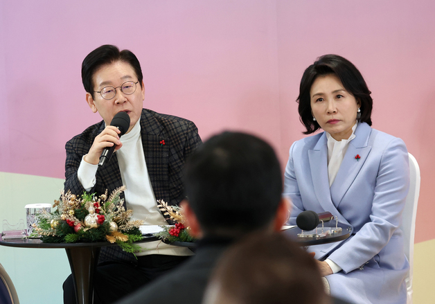 이재명 대통령 '희귀질환 환우·가족 현장소통'