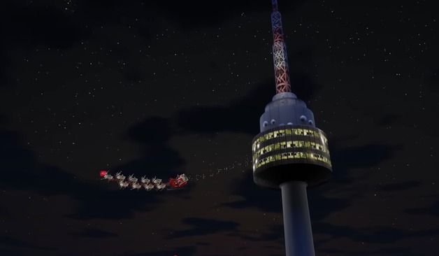 "산타가 오고 있다"…오늘밤 자정 전 썰매 타고 한국 도착