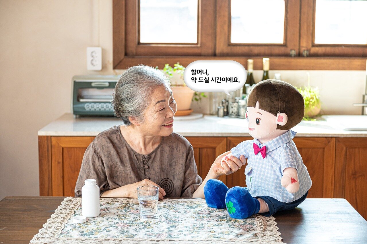 본문 이미지 - 효돌의 AI 돌봄 로봇 '효돌' (효돌 제공)