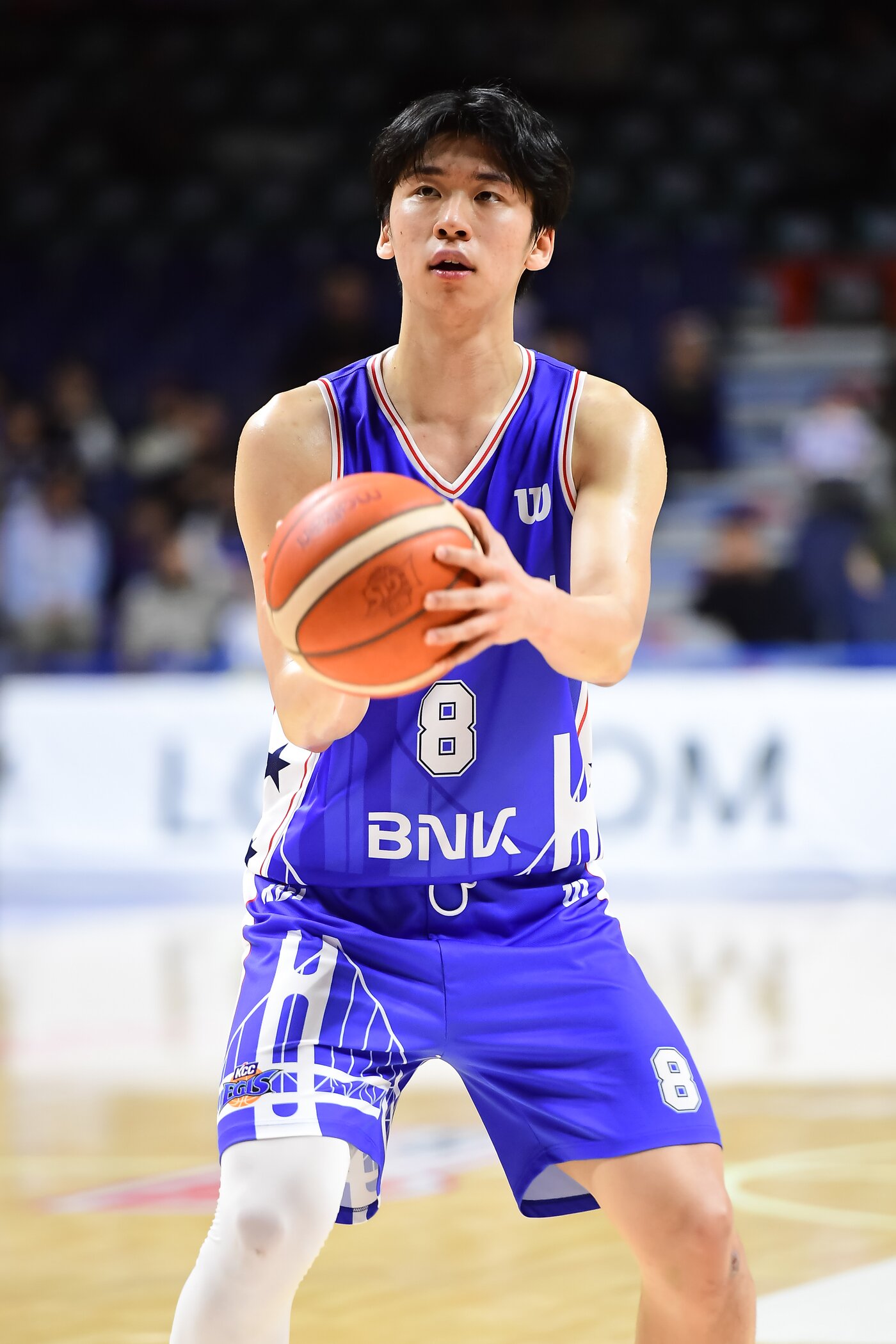 본문 이미지 - 부산 KCC의 '루키' 윤기찬. (KBL 제공)