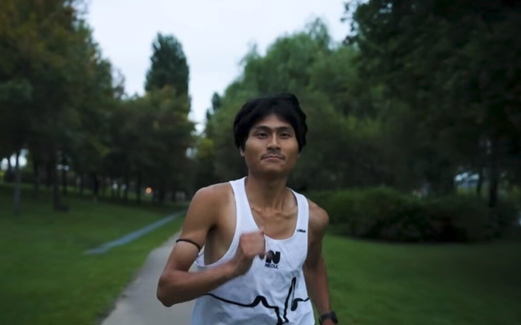 본문 이미지 - '낭만 러너 심진석' 유튜브 영상 갈무리.