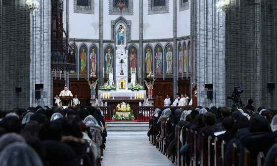명동성당 성탄 대축일 미사