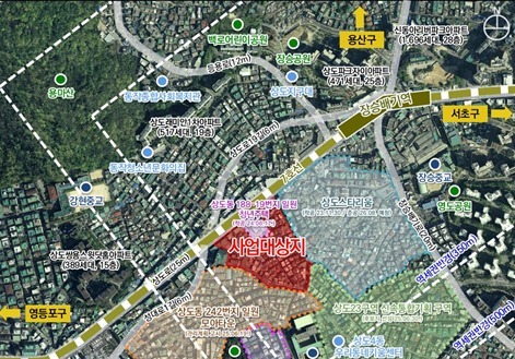 '장승배기 역세권' 동작 상도동에 37층·763가구 단지 조성된다