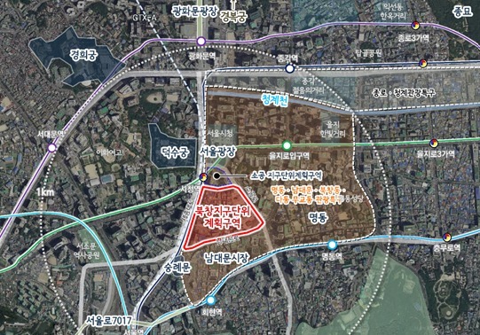 북창동에 관광숙박시설 건립시 최대 1.3배까지 용적률 완화