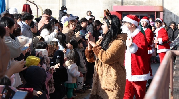 완주 삼례에서 펼쳐진 산타축제