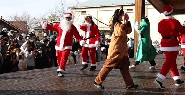 완주 산타축제 펼쳐진 삼례문화예술촌