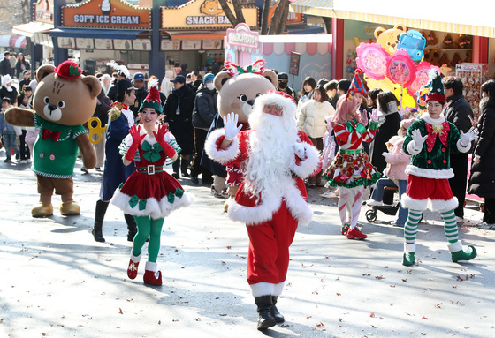 이월드 크리스마스 퍼레이드