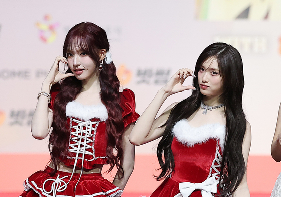 아이브 리즈·이서, 깜찍한 산타걸들