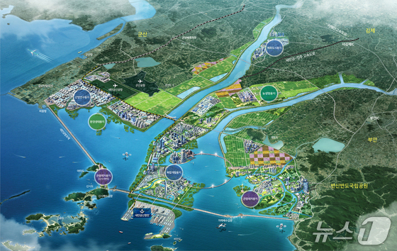 대통령 '희망고문' 언급…새만금사업 선택과 집중, 계획 수정 불가피