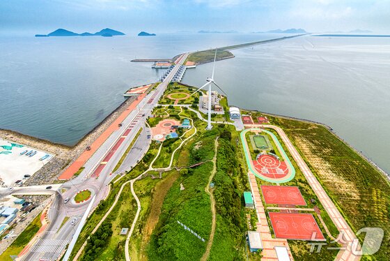 본문 이미지 - 새만금 조감도.(전북도 제공. 재판매 및 DB금지)/뉴스1  