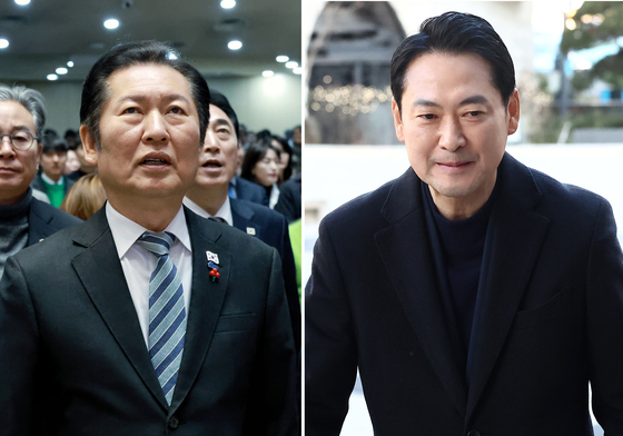 정청래·장동혁, 성탄 예배 참석