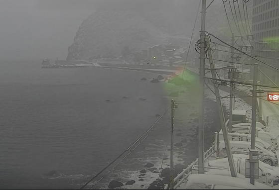 겨울 왕국이 된 울릉도