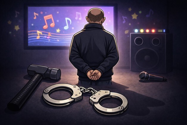 망치로 노래방 여성 종업원 폭행한 50대