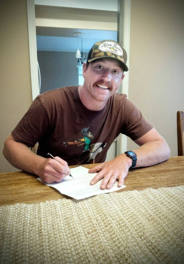 본문 이미지 - KT 위즈의 새 외국인 선수 맷 사우어. (KT 위즈 제공)