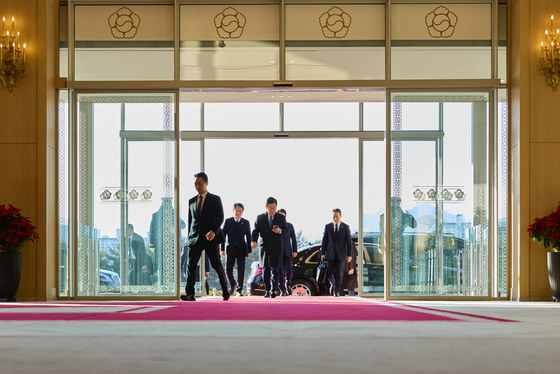 이재명 대톹령 '용산 대통령실 마지막 출근'