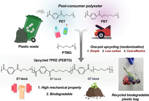 폐플라스틱. 고부가가치 플라스틱으로…신 업사이클링 기술 개발