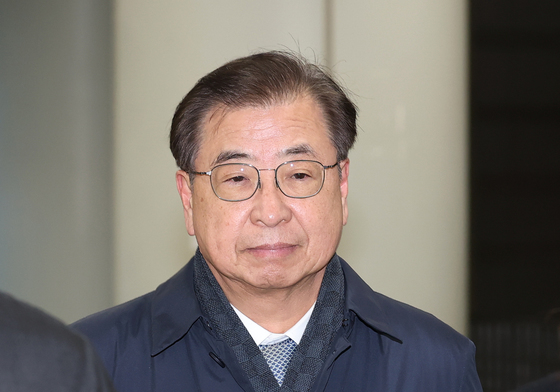 서훈 전 안보실장, '서해 피격' 1심 선고 공판 출석