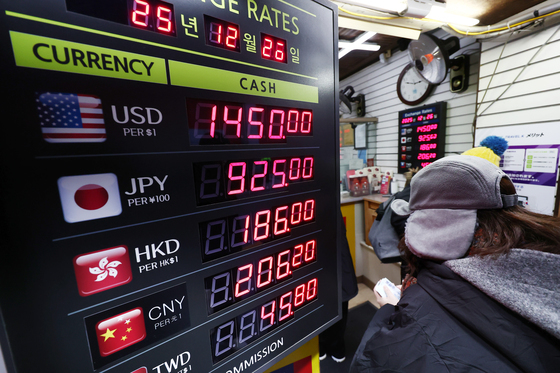 약세 보이는 환율