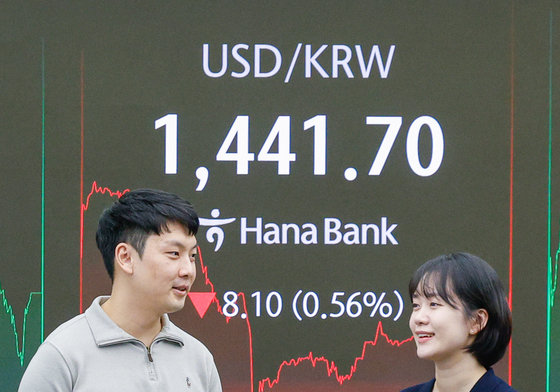 환율 이틀 연속 하락