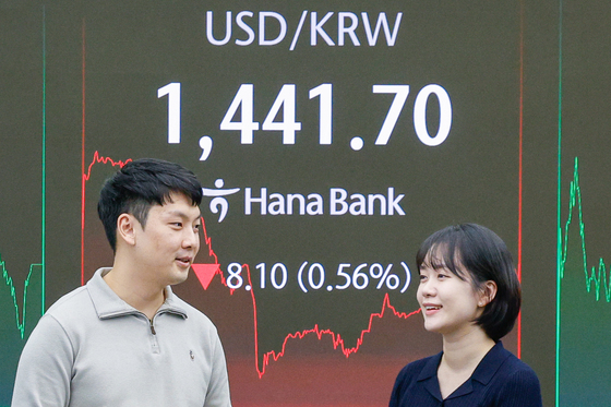 환율 이틀 연속 하락