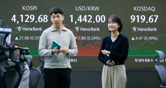 이틀 연속 환율 하락, 코스피·코스닥은 상승