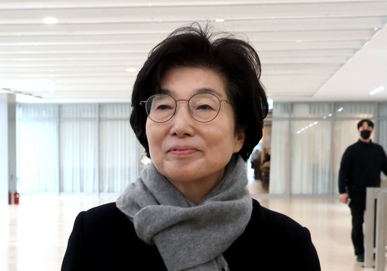 특검 재출석한 김기현 의원 부인