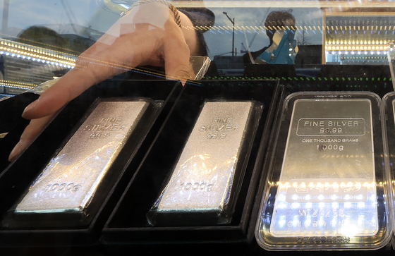 국제 은값 7.7% 급등