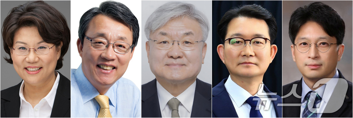 (서울=뉴스1) 김진환 기자 = 대통령실은 28일 이재명 대통령이 장·차관급 인사를 단행했다고 밝혔다.사진 왼쪽부터 초대 기획예산처 장관 후보자에 이혜훈 전 의원, 국민경제자문회의 …