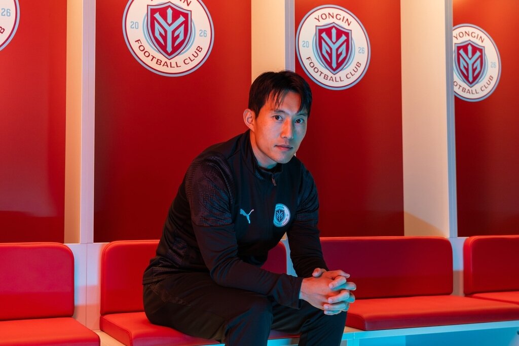 본문 이미지 - K리그2 우승 팀 인천을 떠나 용인에 합류한 신진호(용인FC 제공)  